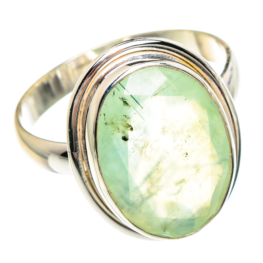 Prehnite Rings handcrafted by Anasilvercos - RING90630