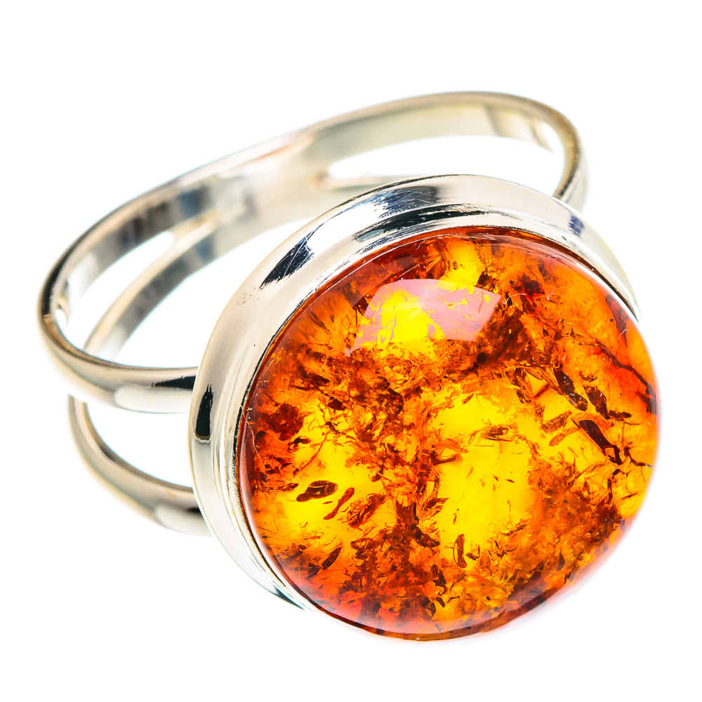 Baltic Amber Rings handcrafted by Anasilvercos - RING90634
