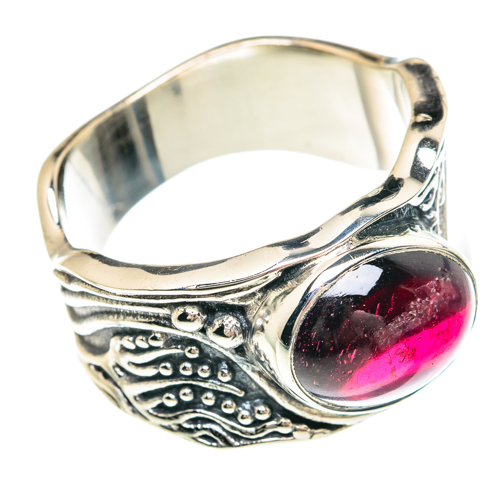 Garnet Rings handcrafted by Anasilvercos - RING90644