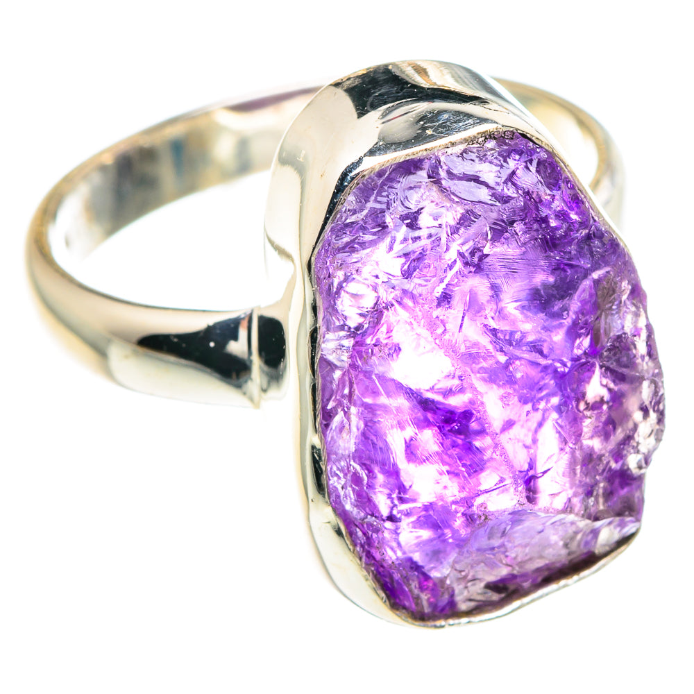 Amethyst Rings handcrafted by Anasilvercos - RING90645 - Photo 2