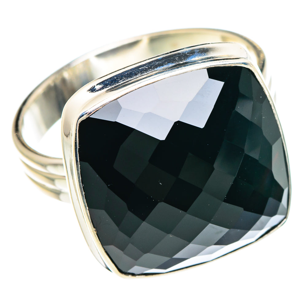 Black Onyx Rings handcrafted by Anasilvercos - RING90651 - Photo 2