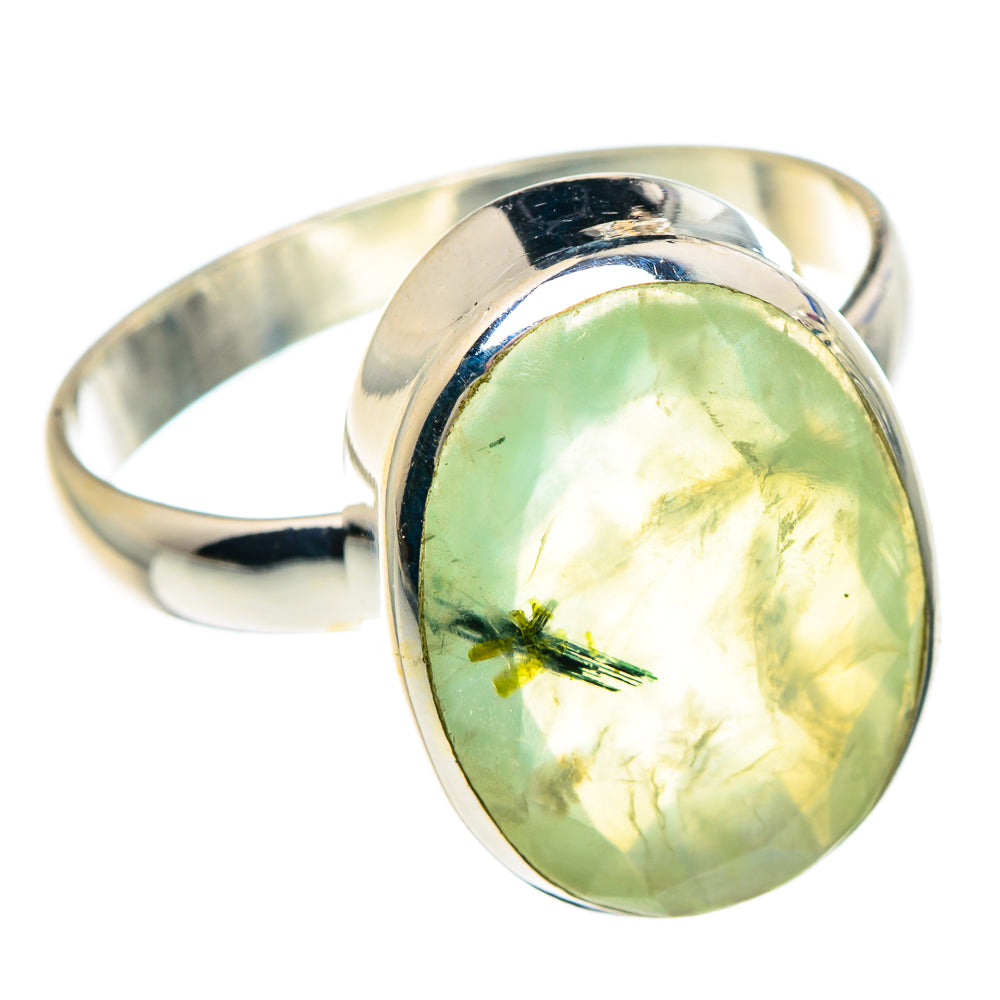 Prehnite Rings handcrafted by Anasilvercos - RING90664 - Photo 2