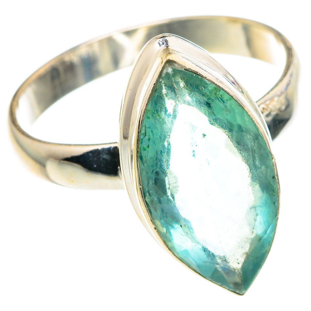 Green Fluorite Rings handcrafted by Anasilvercos - RING90666