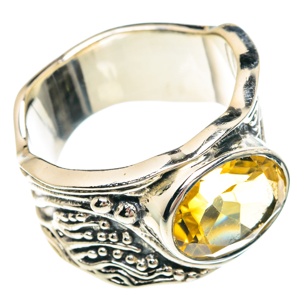 Citrine Rings handcrafted by Anasilvercos - RING90668