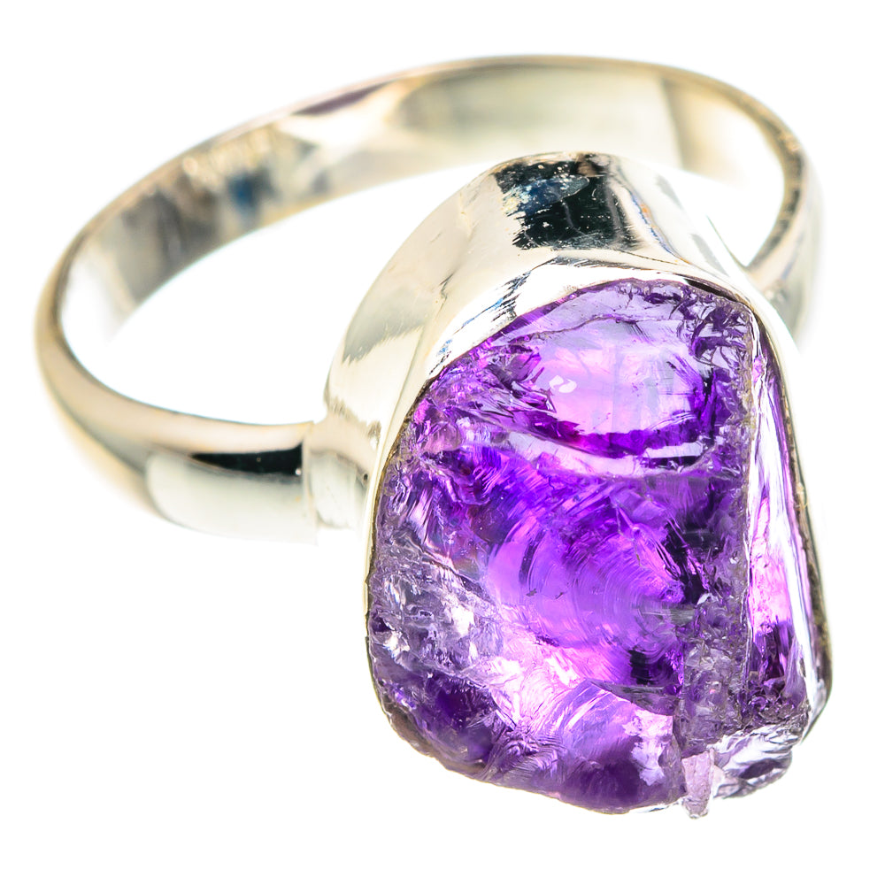 Amethyst Rings handcrafted by Anasilvercos - RING90682