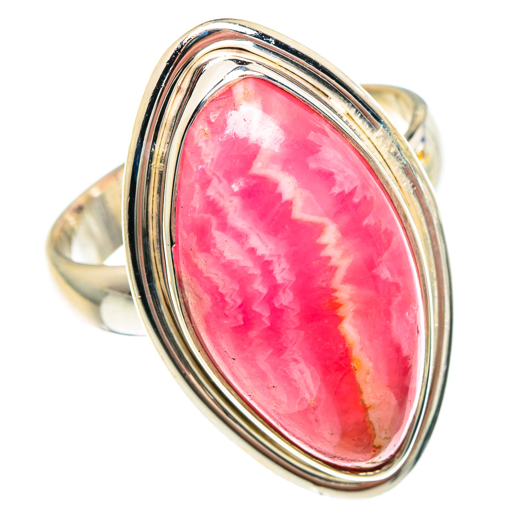 Rhodochrosite Rings handcrafted by Anasilvercos - RING90708