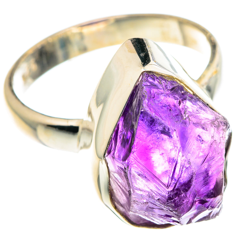 Amethyst Rings handcrafted by Anasilvercos - RING90711