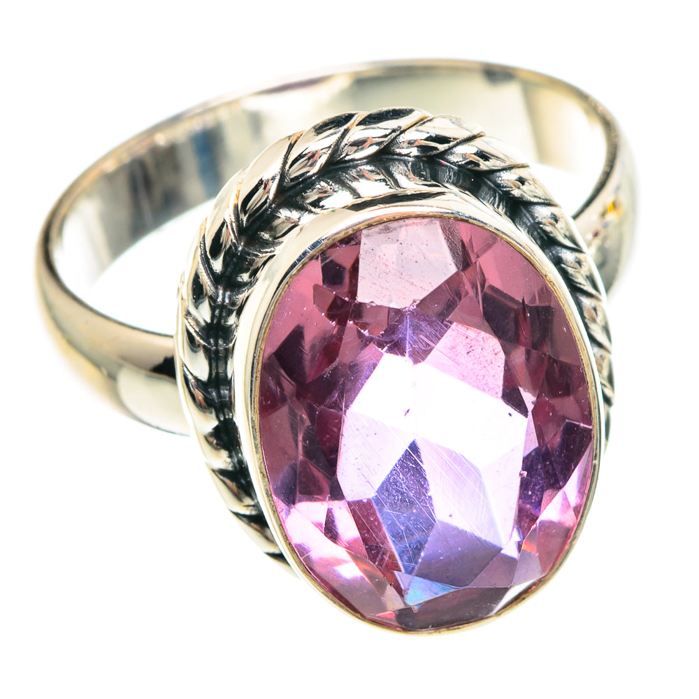 Color Change Alexandrite (Lab.) Rings handcrafted by Anasilvercos - RING90714