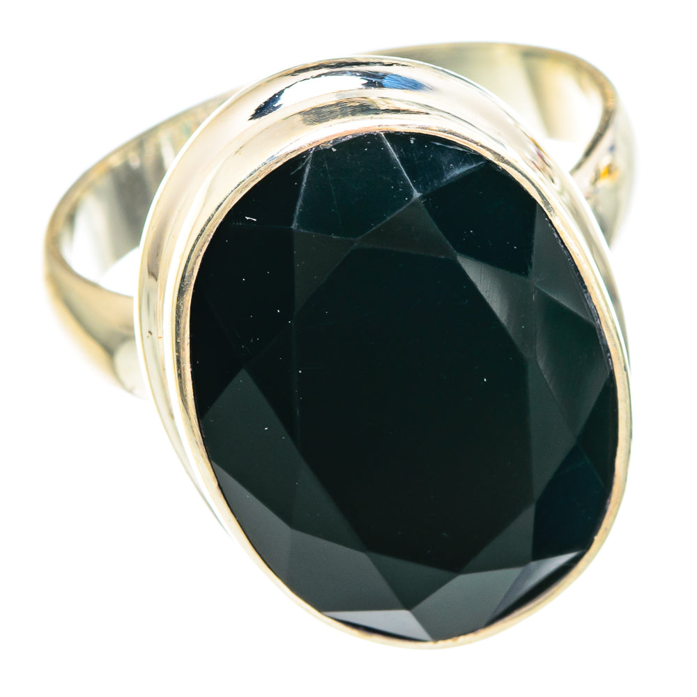 Black Onyx Rings handcrafted by Anasilvercos - RING90716 - Photo 2