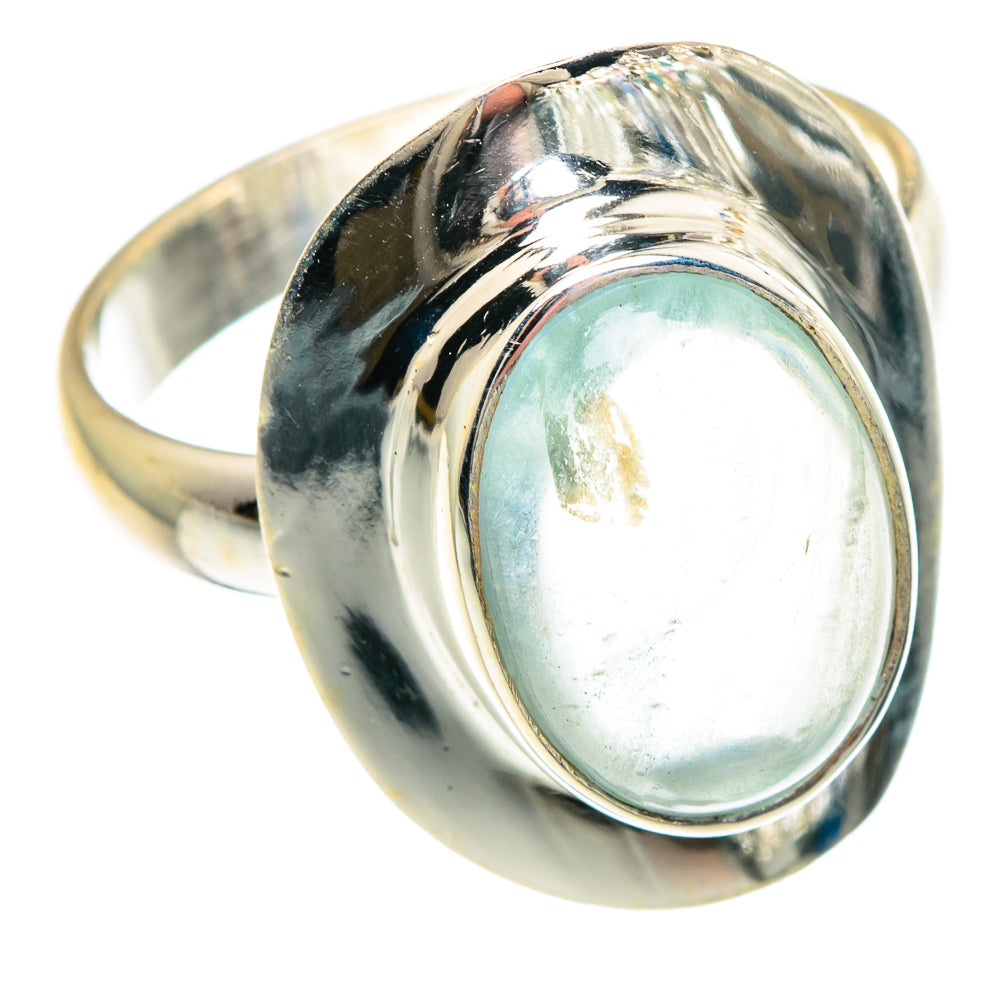 Aquamarine Rings handcrafted by Anasilvercos - RING90722 - Photo 2