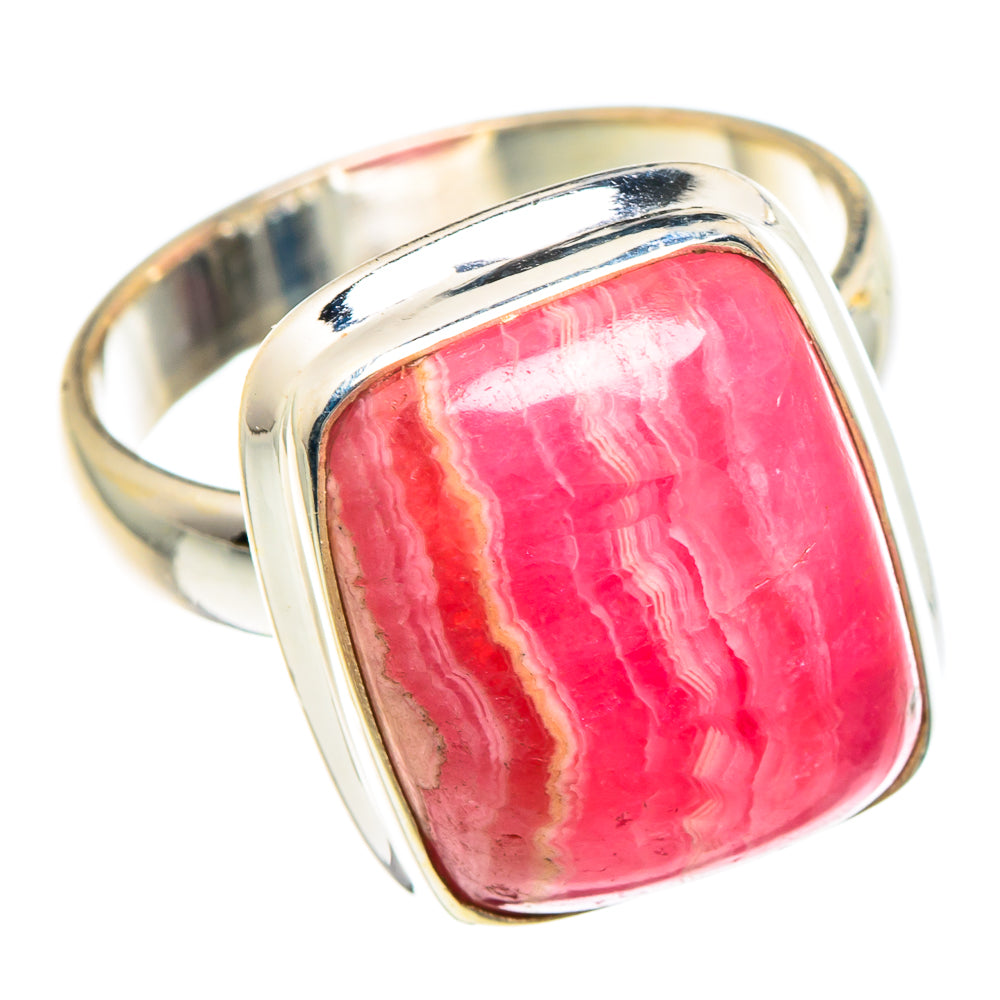 Rhodochrosite Rings handcrafted by Anasilvercos - RING90735