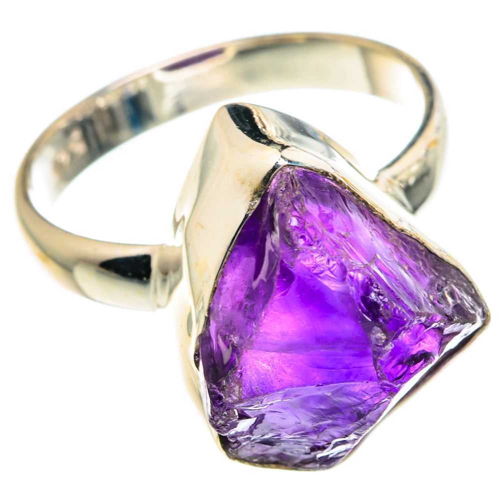 Amethyst Rings handcrafted by Anasilvercos - RING90739 - Photo 2