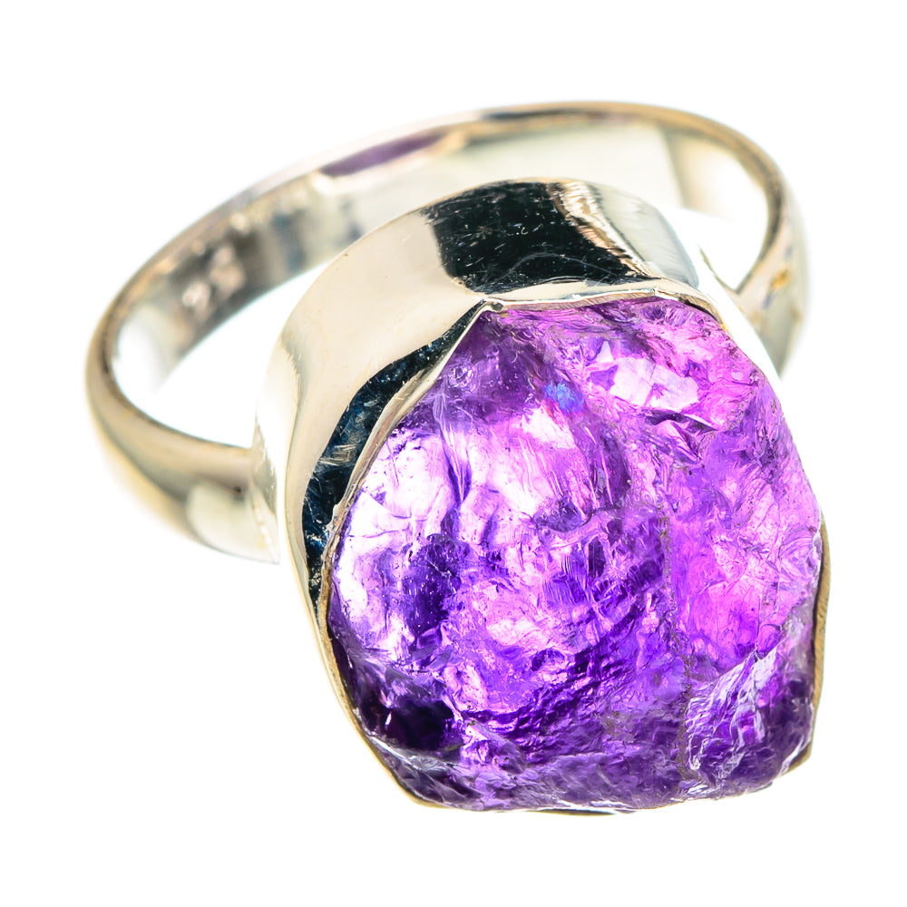 Amethyst Rings handcrafted by Anasilvercos - RING90742 - Photo 2