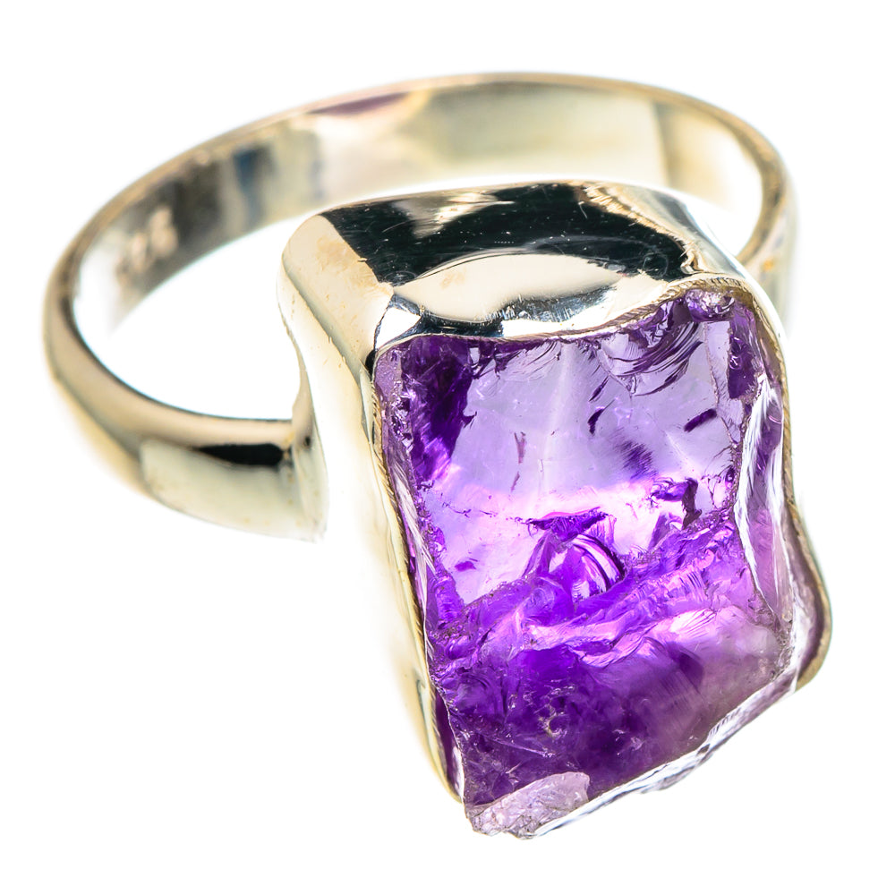 Amethyst Rings handcrafted by Anasilvercos - RING90770 - Photo 2