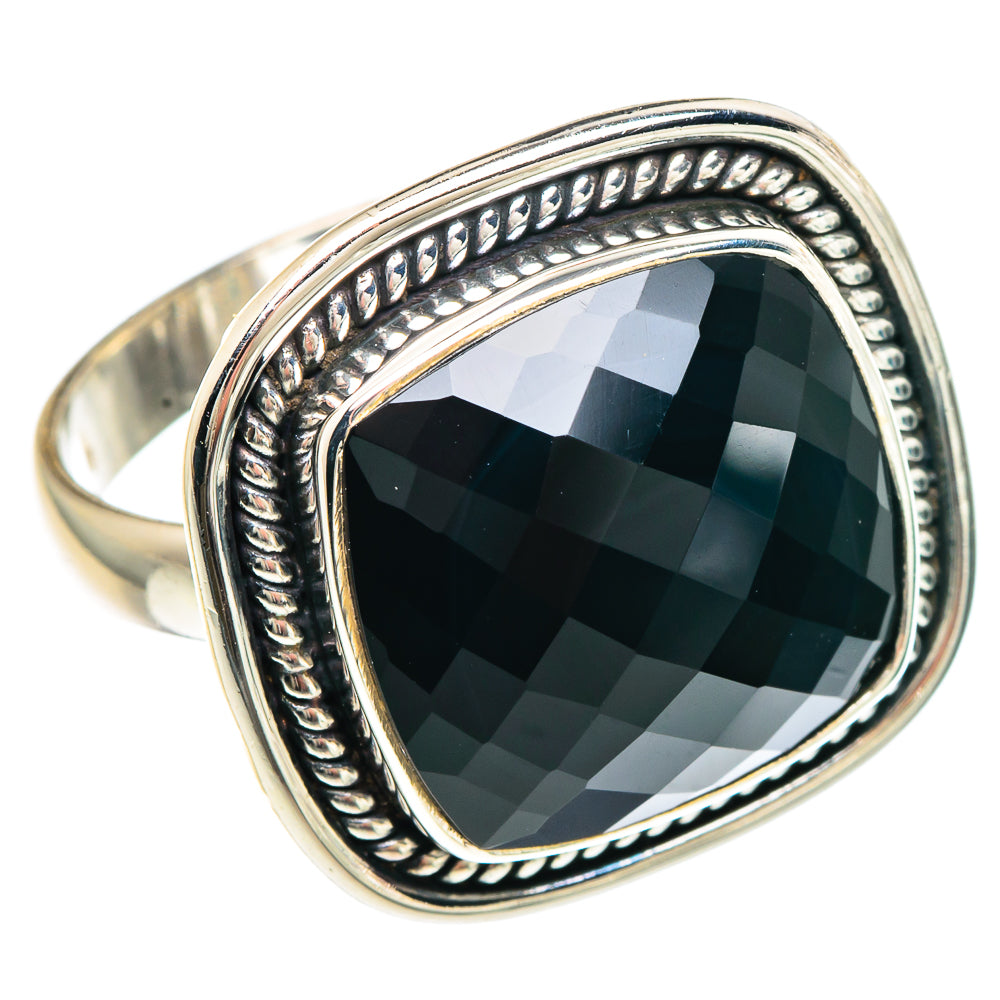Black Onyx Rings handcrafted by Anasilvercos - RING90772