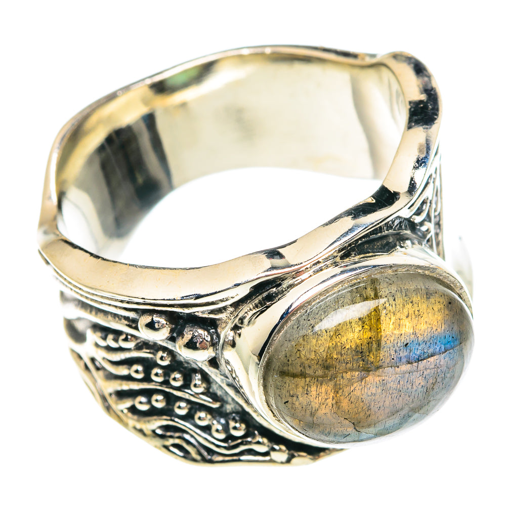 Labradorite Rings handcrafted by Anasilvercos - RING90780
