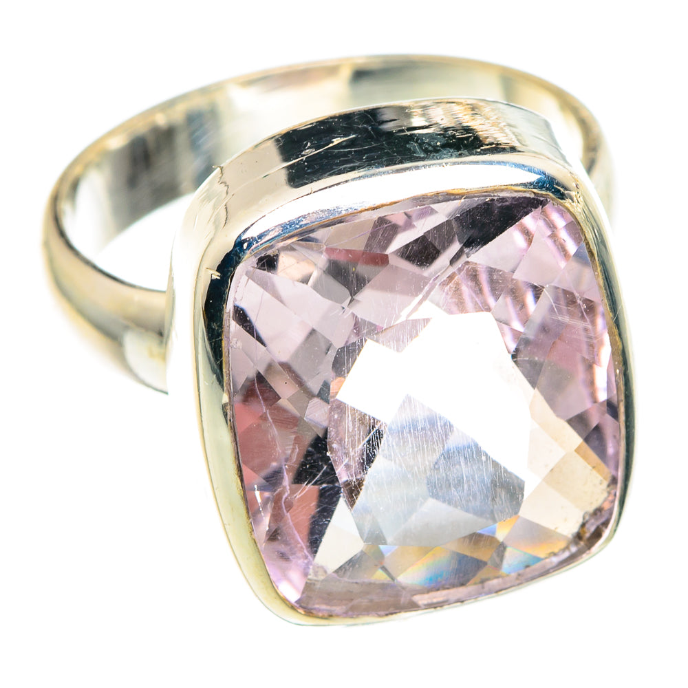 Kunzite Rings handcrafted by Anasilvercos - RING90797