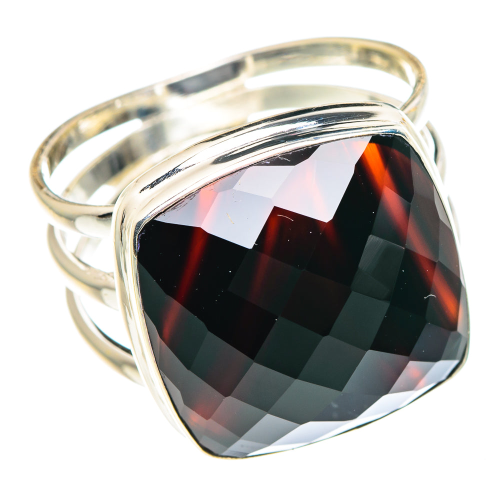 Black Onyx Rings handcrafted by Anasilvercos - RING90799 - Photo 2