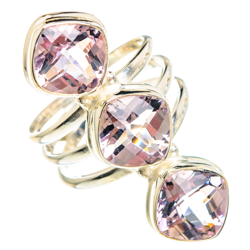 Kunzite Rings handcrafted by Anasilvercos - RING90830