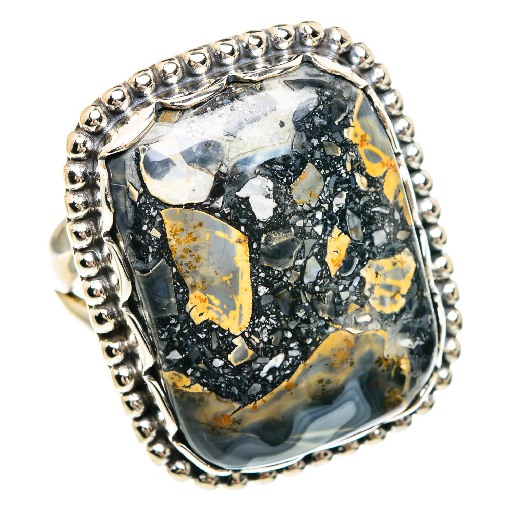 Maligano Jasper Rings handcrafted by Anasilvercos - RING90832