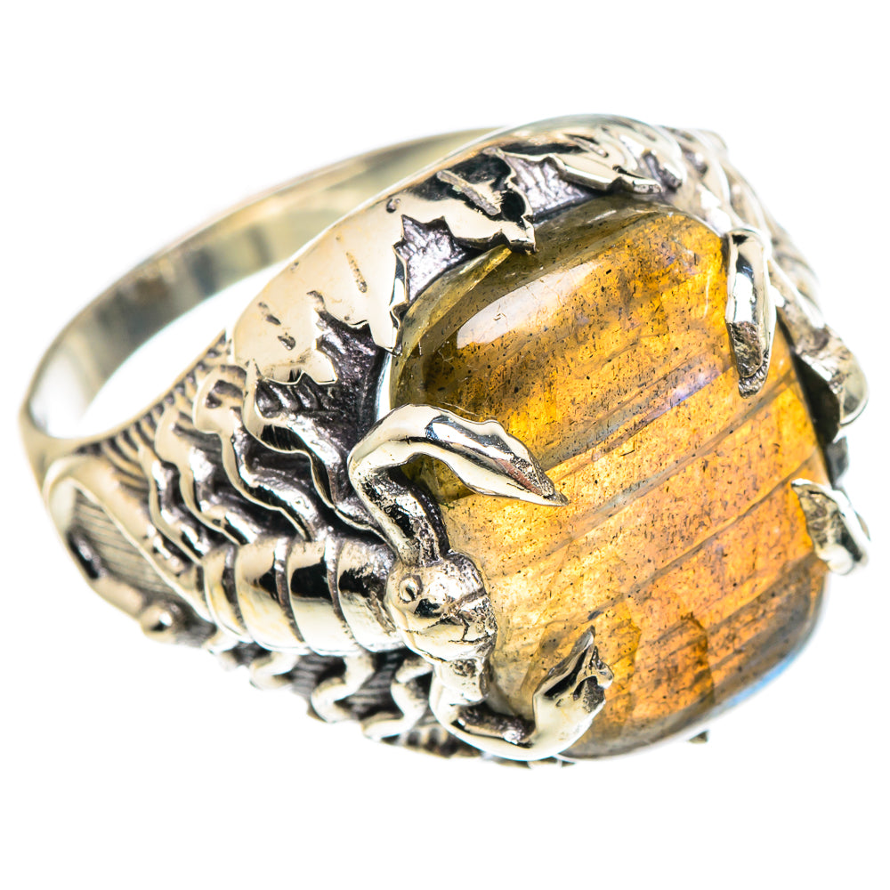 Labradorite Rings handcrafted by Anasilvercos - RING90853