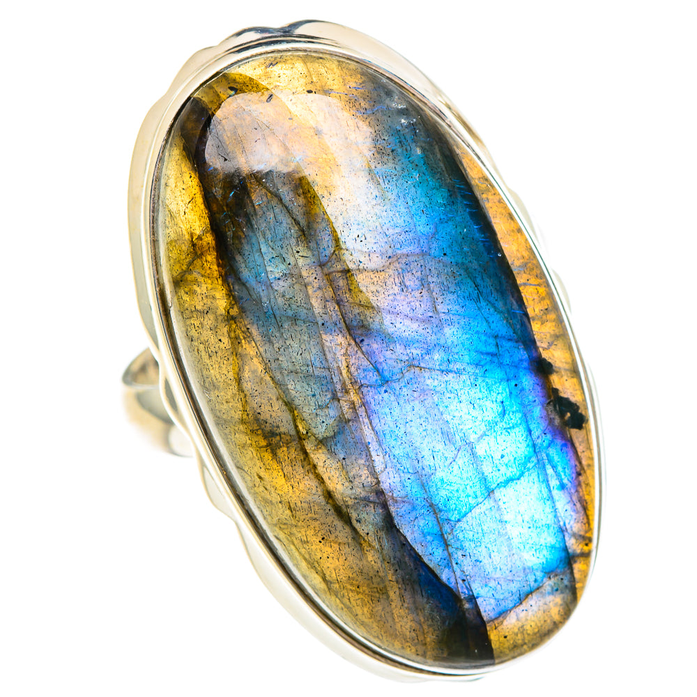 Labradorite Rings handcrafted by Anasilvercos - RING90856