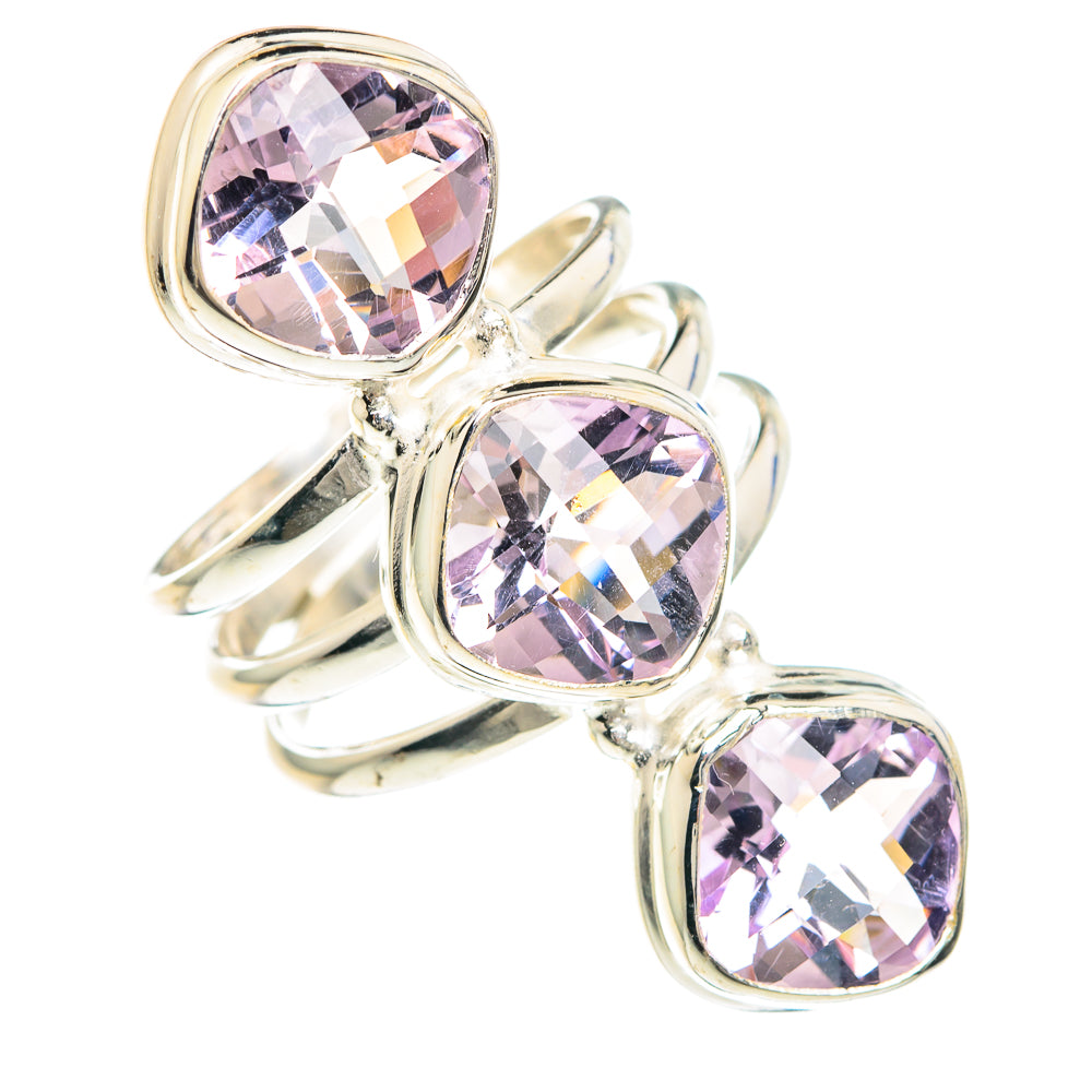 Kunzite Rings handcrafted by Anasilvercos - RING90883