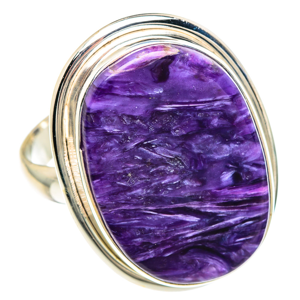 Charoite Rings handcrafted by Anasilvercos - RING90885