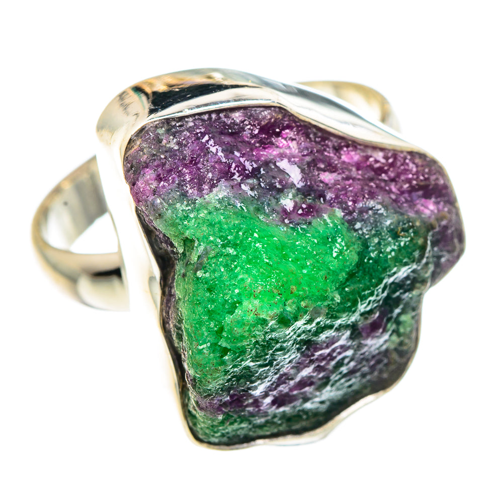 Ruby Zoisite Rings handcrafted by Anasilvercos - RING90899