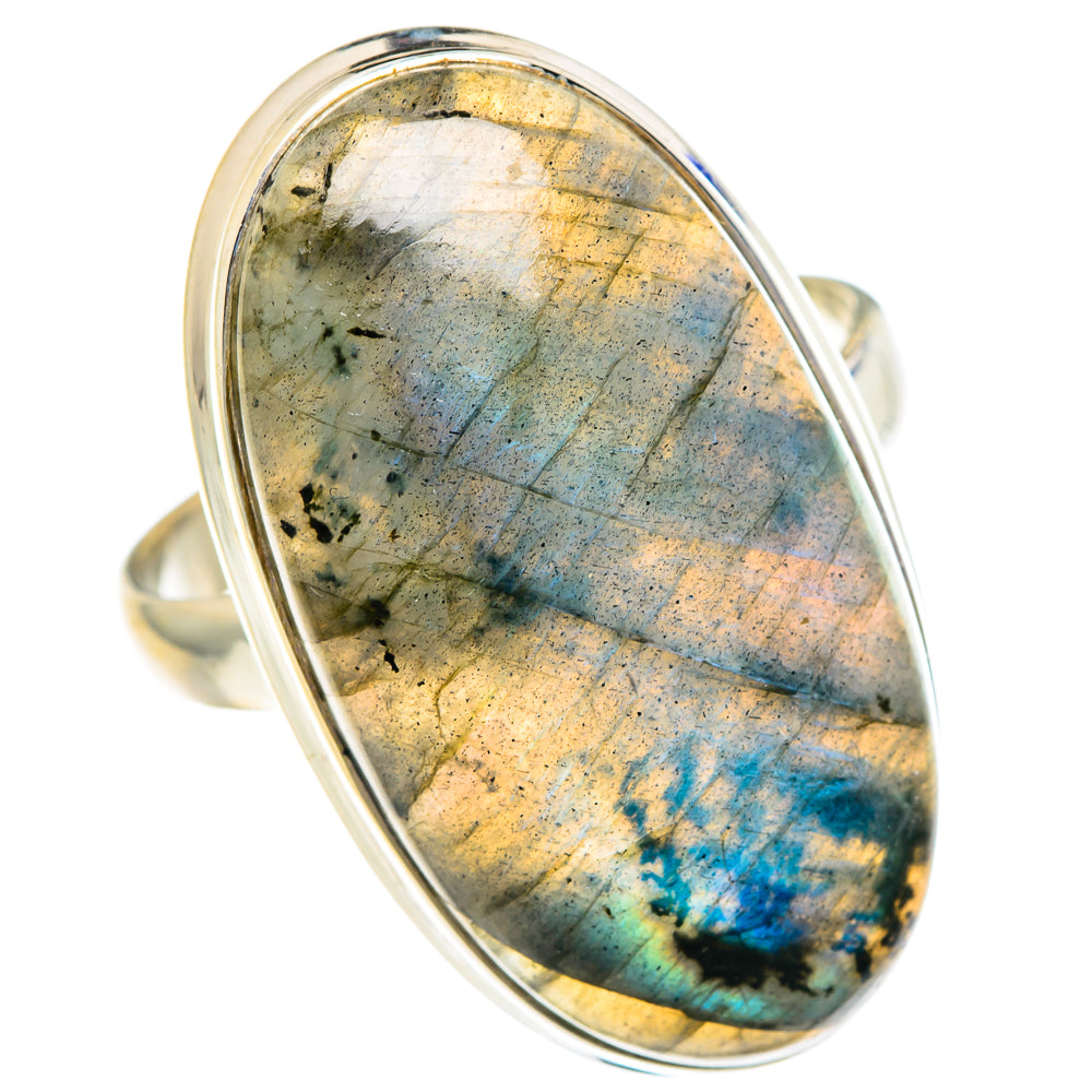 Labradorite Rings handcrafted by Anasilvercos - RING90910