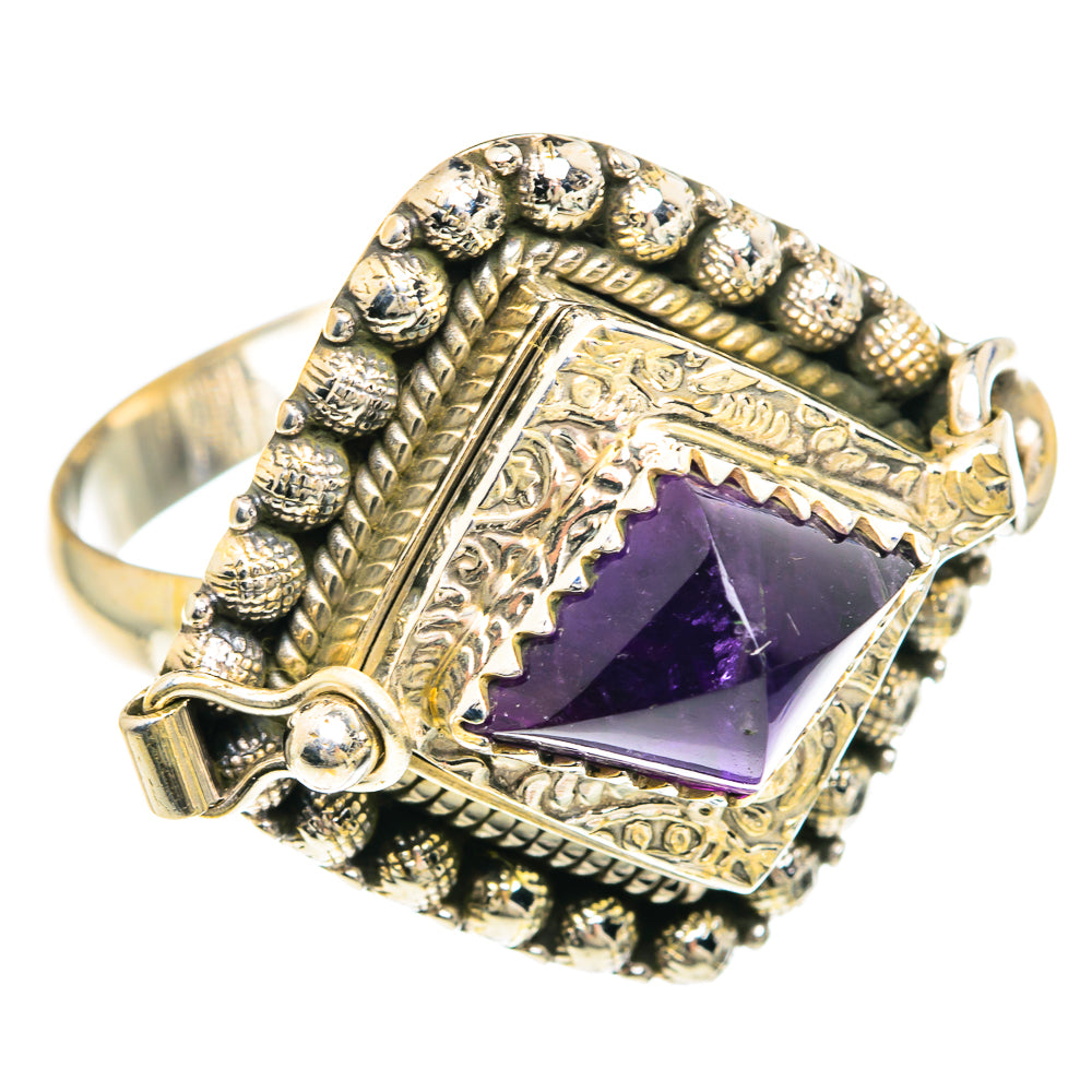 Amethyst Rings handcrafted by Anasilvercos - RING90941