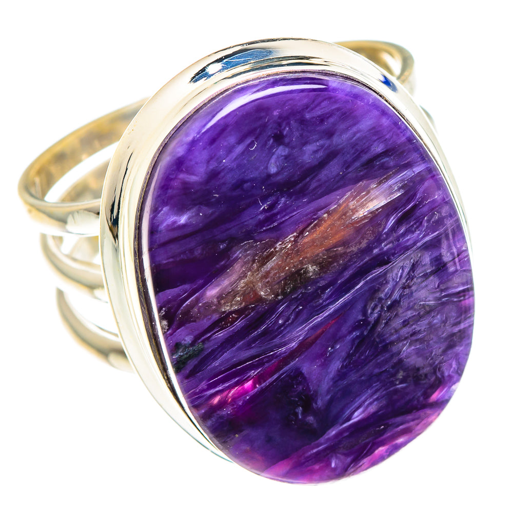 Charoite Rings handcrafted by Anasilvercos - RING90944