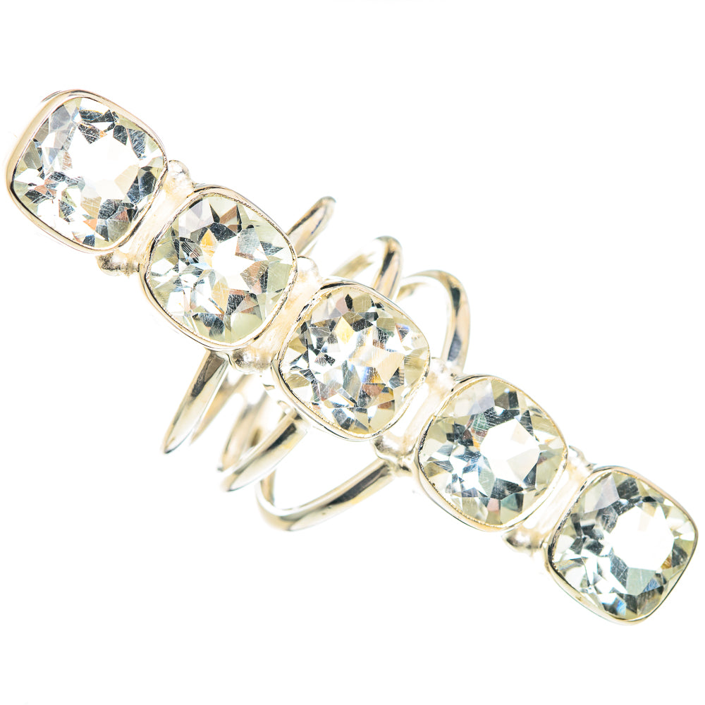 White Quartz Rings handcrafted by Anasilvercos - RING90951