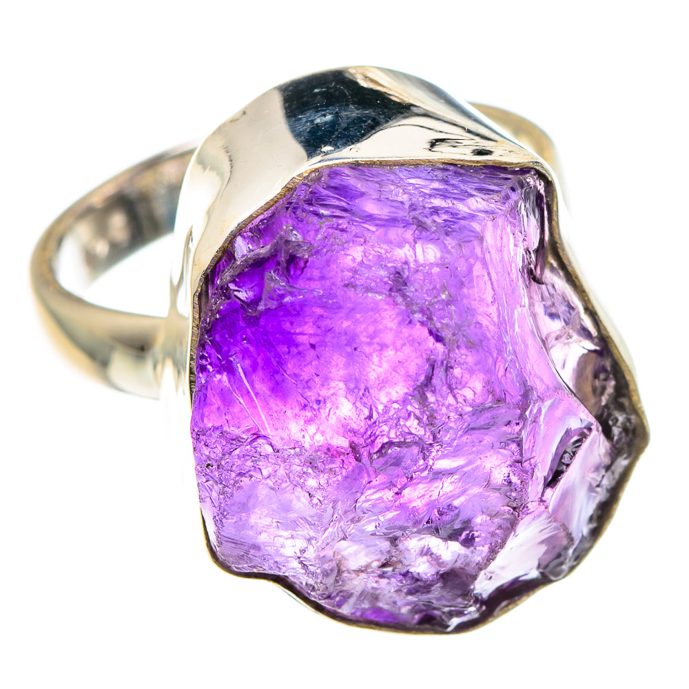 Amethyst Rings handcrafted by Anasilvercos - RING90977 - Photo 2