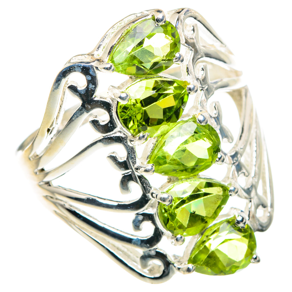 Peridot Rings handcrafted by Anasilvercos - RING90999