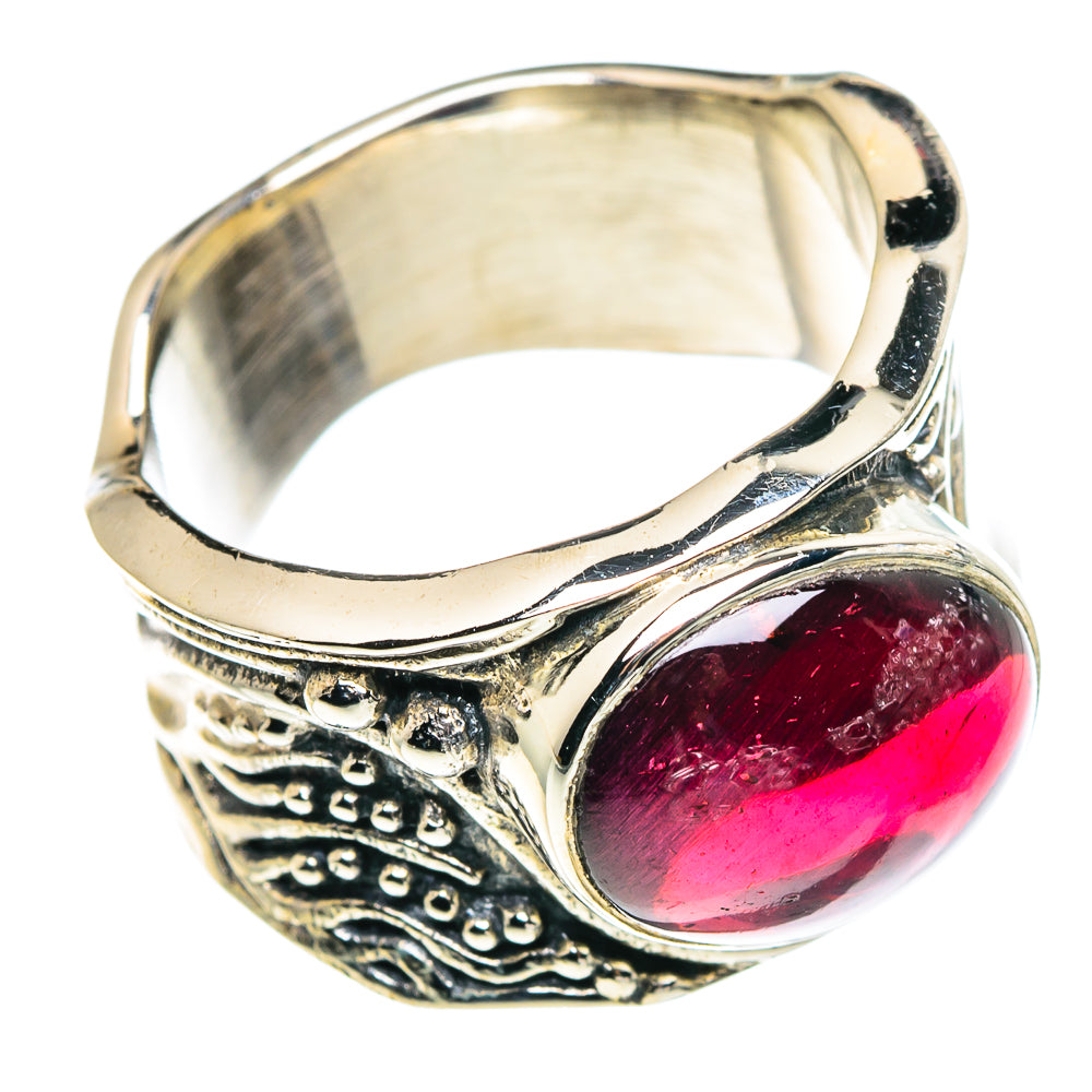Garnet Rings handcrafted by Anasilvercos - RING91011