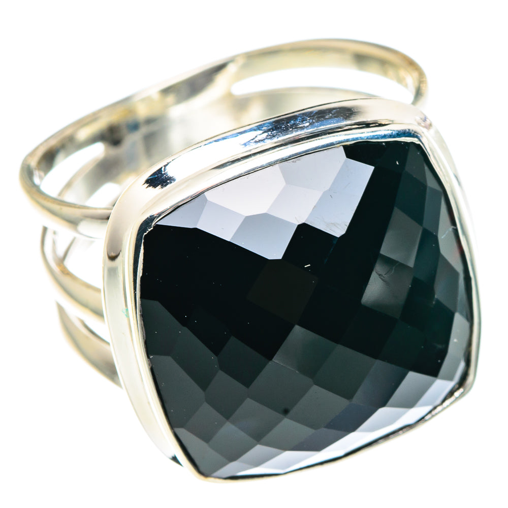 Black Onyx Rings handcrafted by Anasilvercos - RING91015
