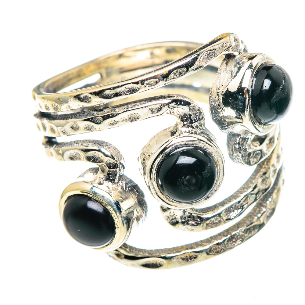 Black Onyx Rings handcrafted by Anasilvercos - RING91016