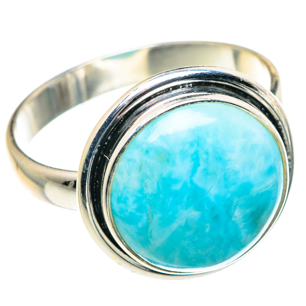 Larimar Rings handcrafted by Anasilvercos - RING91031