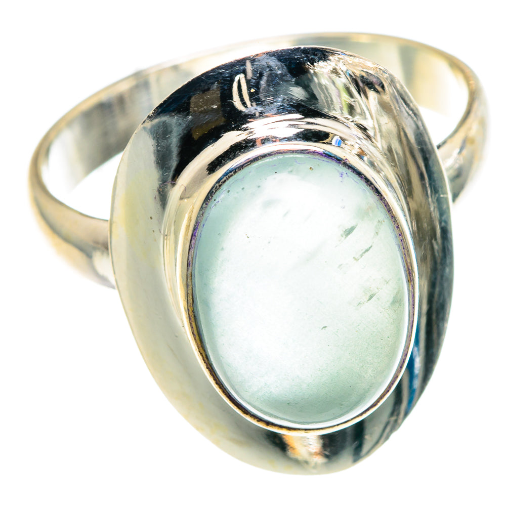 Aquamarine Rings handcrafted by Anasilvercos - RING91032 - Photo 2