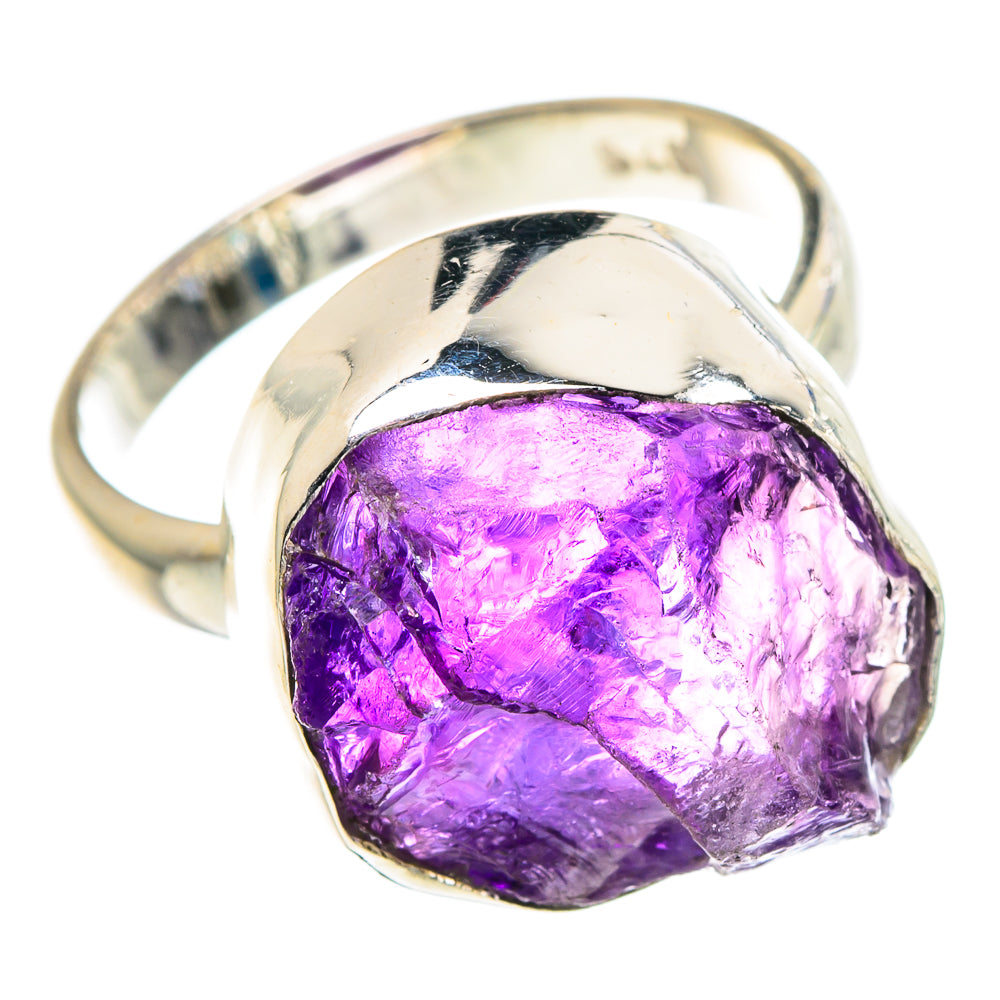 Amethyst Rings handcrafted by Anasilvercos - RING91052 - Photo 2