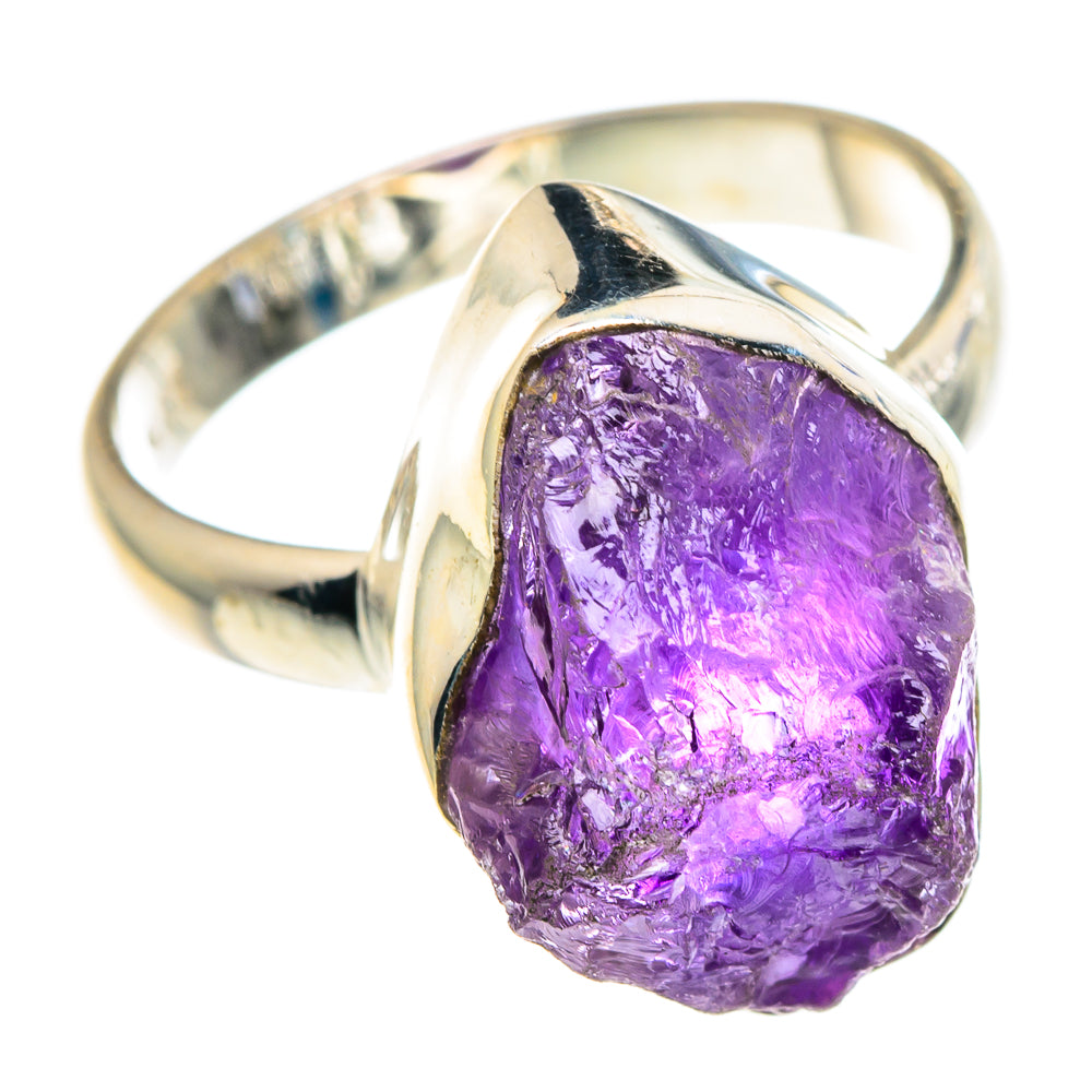 Amethyst Rings handcrafted by Anasilvercos - RING91054