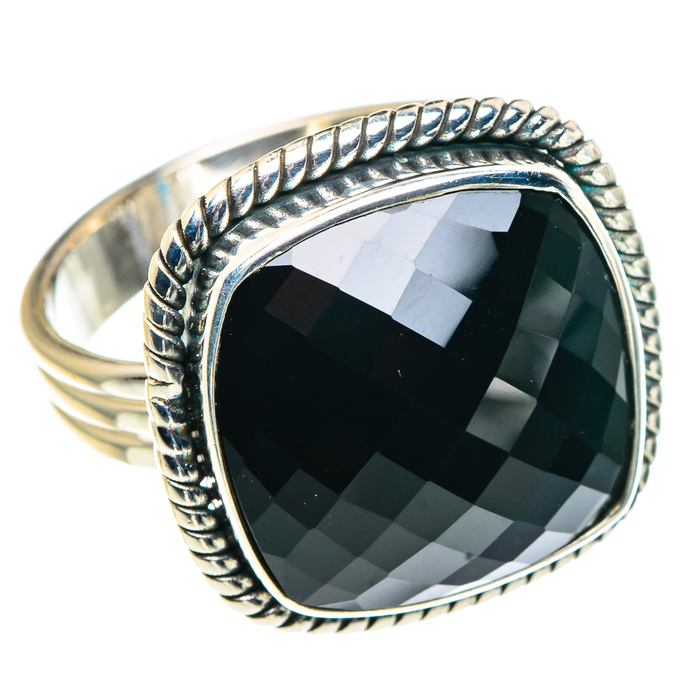 Black Onyx Rings handcrafted by Anasilvercos - RING91056