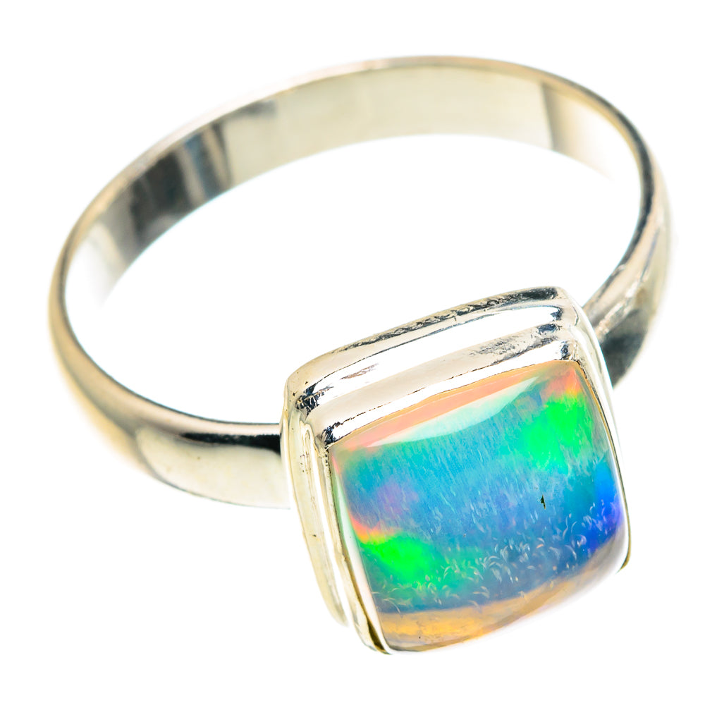 Ethiopian Opal Rings handcrafted by Anasilvercos - RING91060