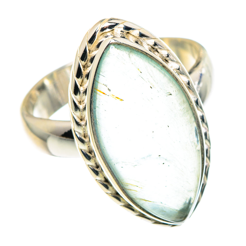 Aquamarine Rings handcrafted by Anasilvercos - RING91061