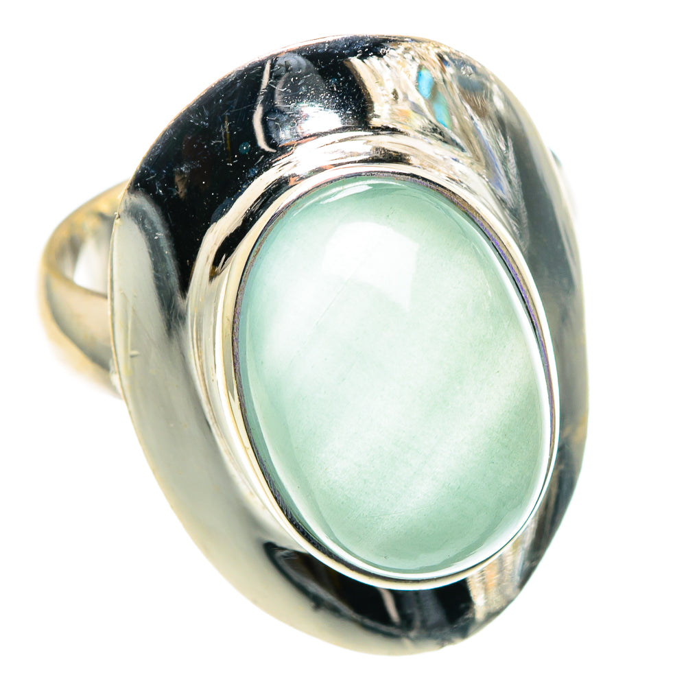 Aquamarine Rings handcrafted by Anasilvercos - RING91063