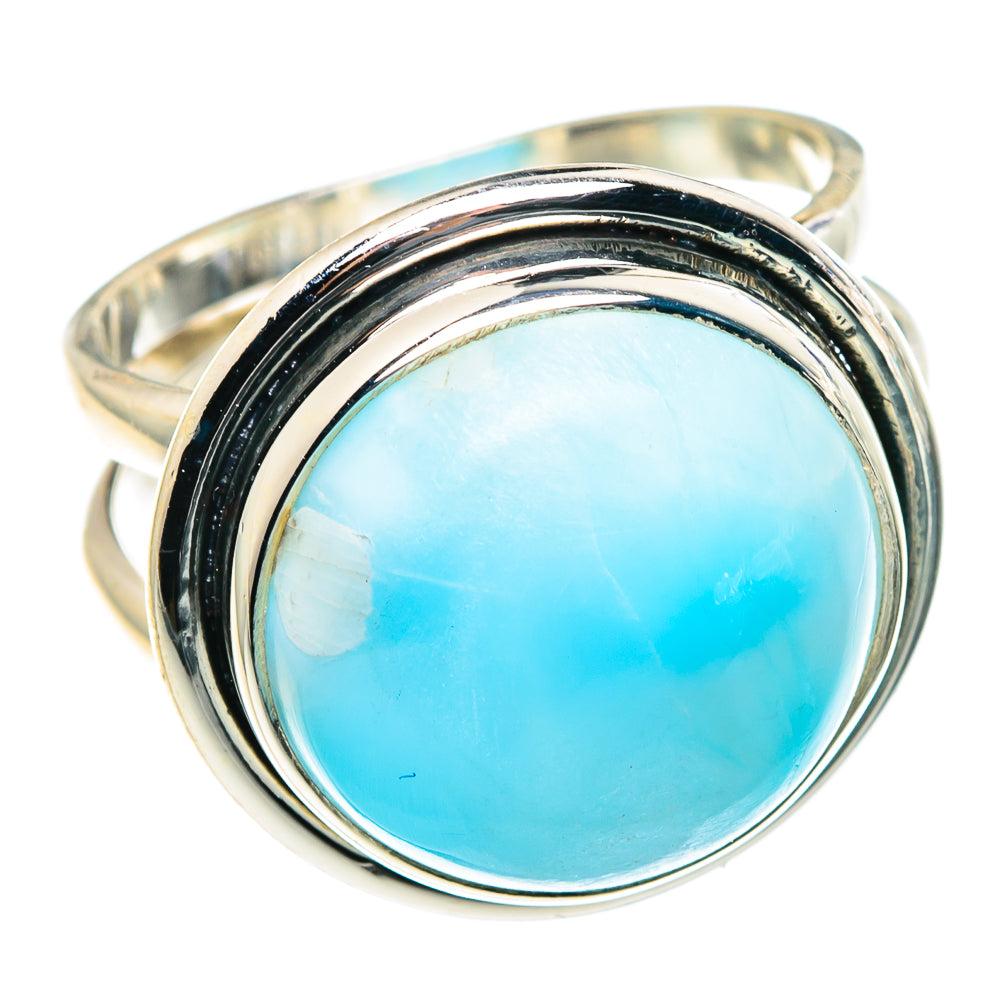 Larimar Rings handcrafted by Anasilvercos - RING91065