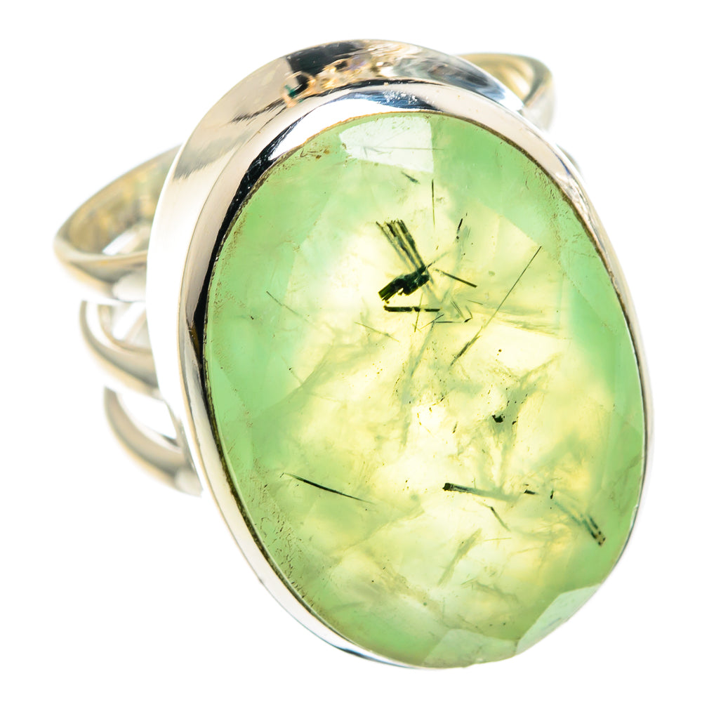 Prehnite Rings handcrafted by Anasilvercos - RING91072