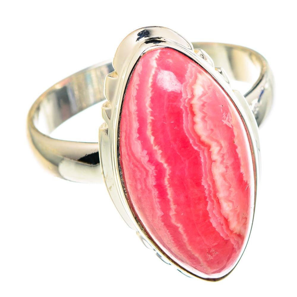 Rhodochrosite Rings handcrafted by Anasilvercos - RING91082