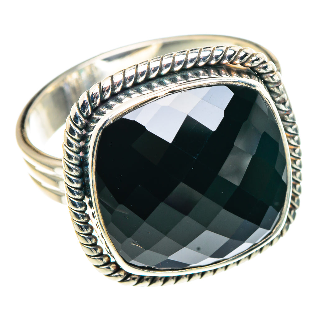 Black Onyx Rings handcrafted by Anasilvercos - RING91088